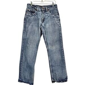 Urban Up Bootcut Jeans Men's 30x32‎ Blue Distressed Low Rise Y2K Denim